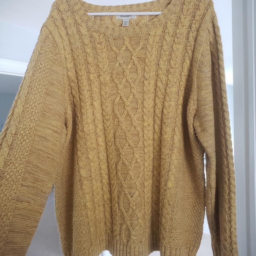 Yellow sweater
